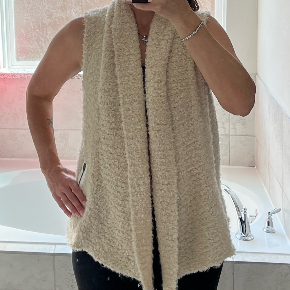 Ann Taylor Loft Mohair Sweater Vest size L